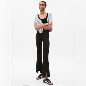 GapFit athletic tights High waist Split-Hem Leggings, size XXL